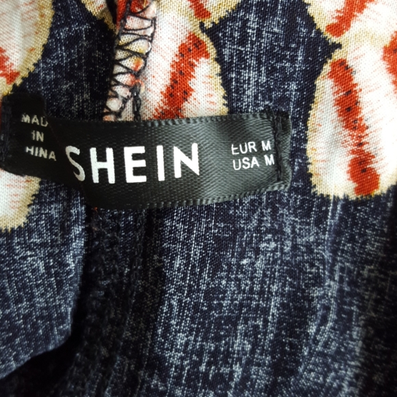 Faux wrap navy maxi M - Picture 9 of 10